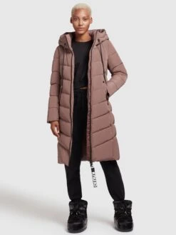 Khujo Manteaux Dhiver Manteau D’hiver Ayleena Femme Chamois -Khujo b6140961faffcead5d07029927f97b83
