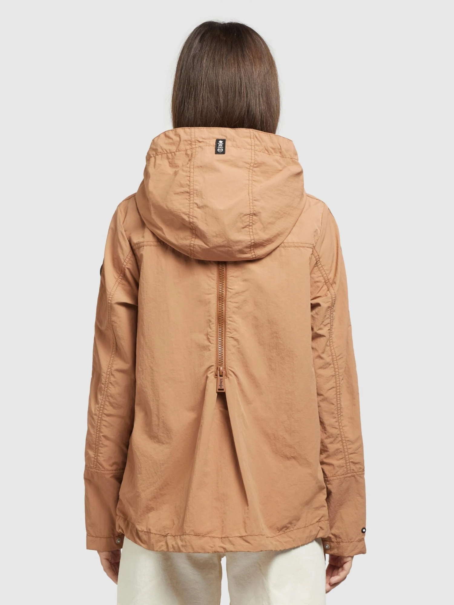 Khujo Vestes De Mi-saison Veste Mi-saison ZAHIRA3 Femme Marron 5 Khujo Vestes De Mi-saison Veste Mi-saison ZAHIRA3 Femme Marron – Image 3