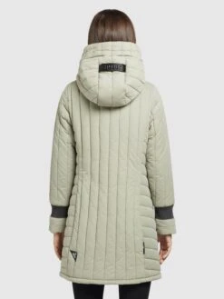 Khujo Manteaux De Mi-saison Manteau Mi-saison Jerry Femme Menthe -Khujo b817ddfe98e767d9eb1653d3f0c29f0b