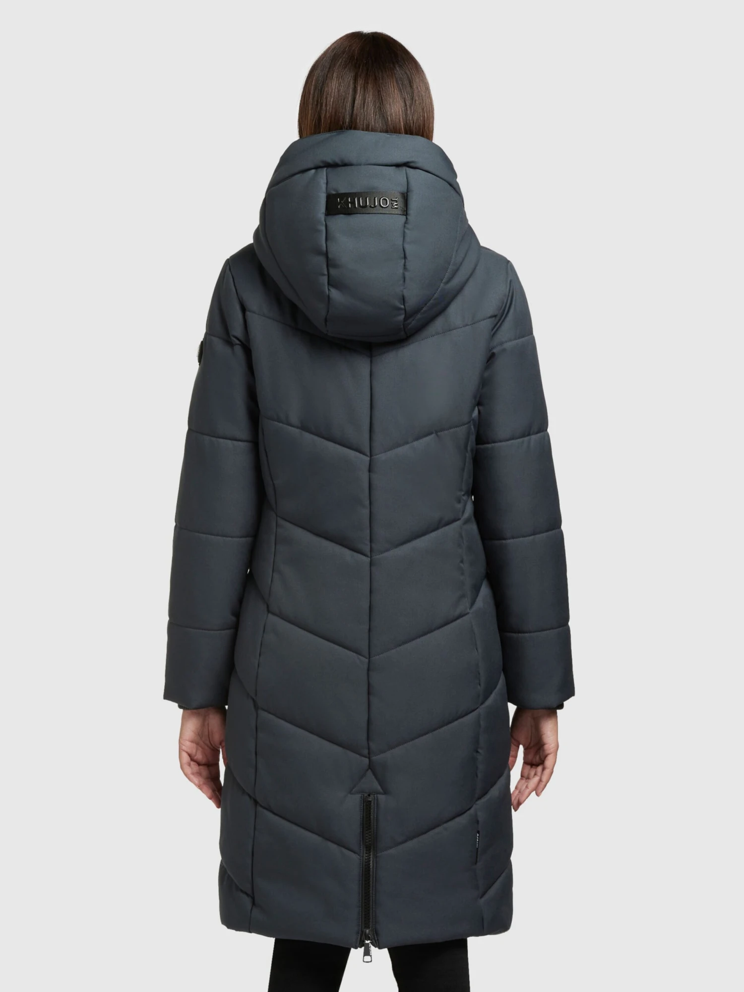 Khujo Manteaux Dhiver Manteau D’hiver Aribay Femme Bleu Nuit 6 Khujo Manteaux Dhiver Manteau D’hiver Aribay Femme Bleu Nuit – Image 4