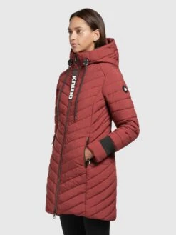 Khujo Manteaux Dhiver Manteau D’hiver Nita Femme Rouge Foncé -Khujo bbdcd7dd7326d77e418db4960944903b