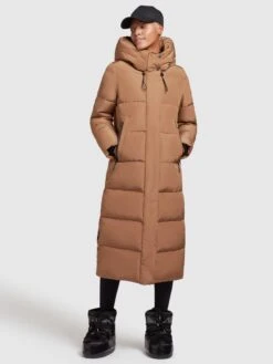 Khujo Manteaux Dhiver Manteau D’hiver Soulani Femme Ocre -Khujo bc2eb2ef7e8820e89f868facdad16855