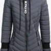 Khujo Manteaux Dhiver Manteau D’hiver Nita Femme Anthracite
