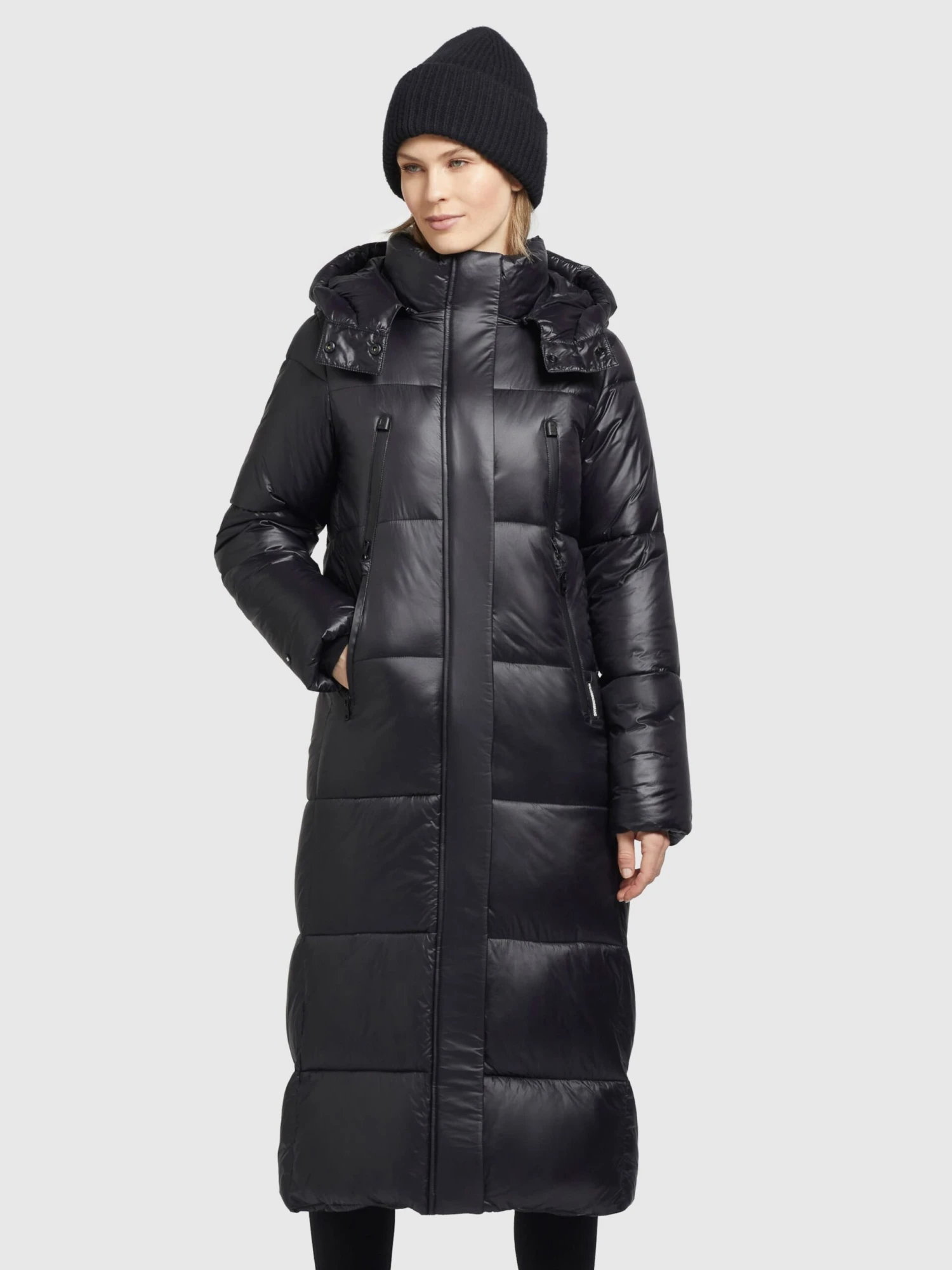 Khujo Manteaux Dhiver Manteau D’hiver Melona Femme Noir 4 Khujo Manteaux Dhiver Manteau D’hiver Melona Femme Noir – Image 2
