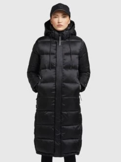 Khujo Manteaux Dhiver Manteau D’hiver Julina Femme Noir -Khujo c159561a1bd53e4153de47b3c467d65f