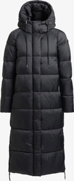 Khujo Manteaux Dhiver Manteau D’hiver LAMERA Femme Noir