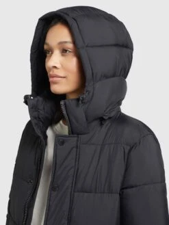 Khujo Manteaux Dhiver Manteau D’hiver Corinna Femme Noir -Khujo c434bfd24ed07f38f76559840d1c6682