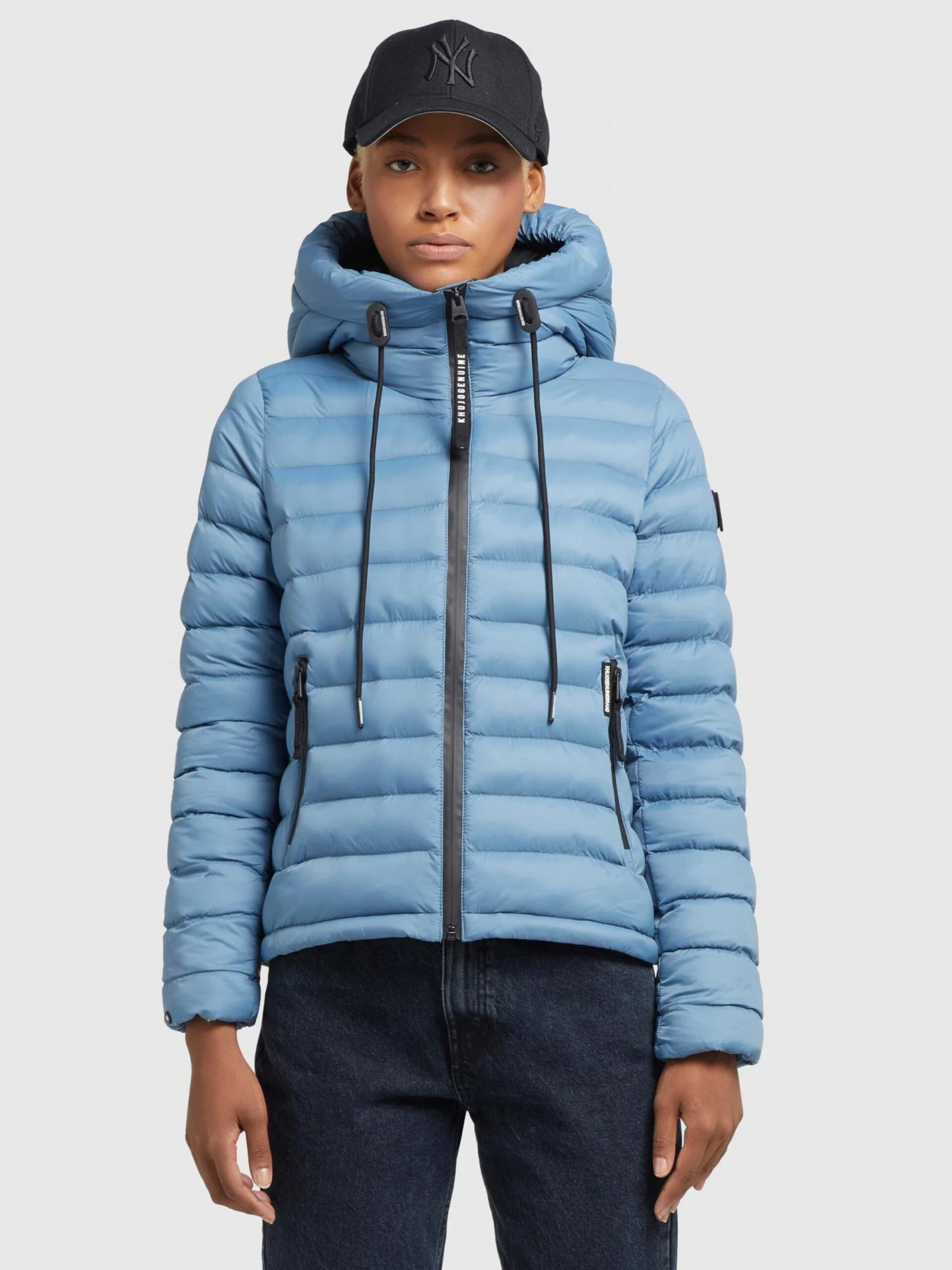 Khujo Vestes Dhiver Veste D’hiver Lovina 3 Femme Bleu Clair 4 Khujo Vestes Dhiver Veste D’hiver Lovina 3 Femme Bleu Clair – Image 2