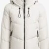 Khujo Vestes Dhiver Veste D’hiver Esila 3 Femme Blanc Naturel