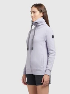 Khujo Sweats Zippés Veste De Survêtement Totsta Femme Lavande -Khujo cd9adf4afb09d56660bec7f0aaad2dfd