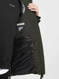 Khujo Vestes Dhiver Veste D’hiver Eunice Femme Olive -Khujo d03cd7e34daf5cb5f01396fb738fd31e