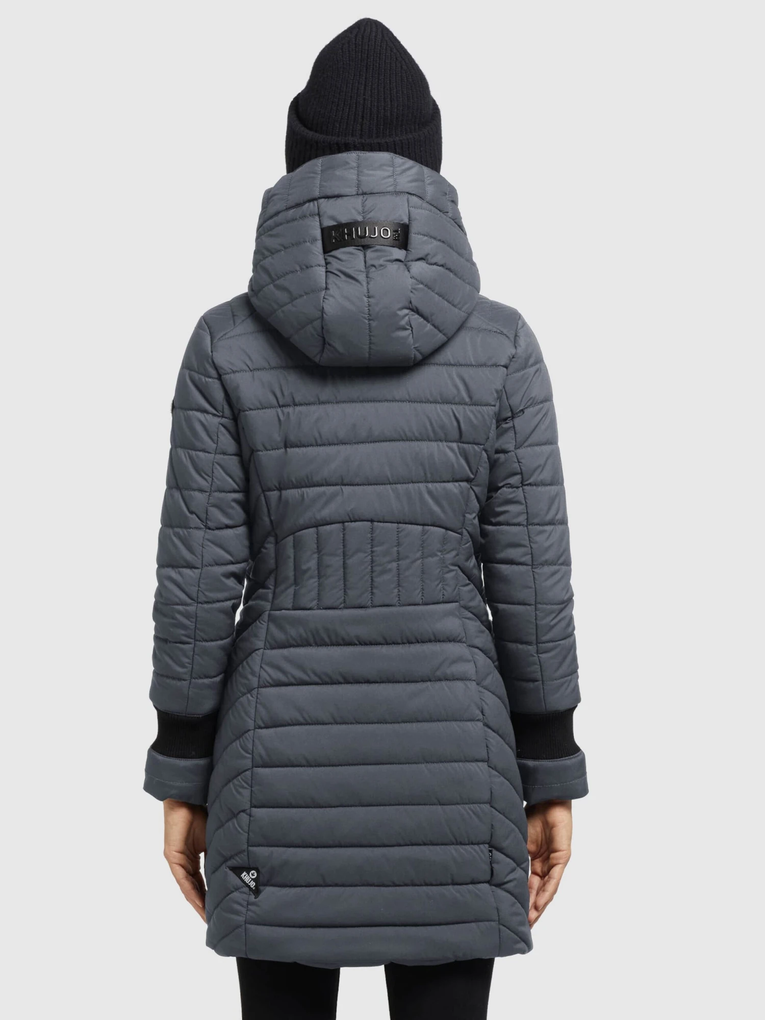 Khujo Manteaux Dhiver Manteau D’hiver Nita Femme Anthracite 6 Khujo Manteaux Dhiver Manteau D’hiver Nita Femme Anthracite – Image 4