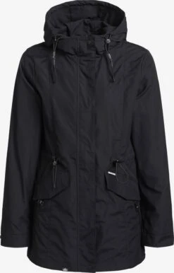 Khujo Parkas Parka Mi-saison FELINA Femme Noir