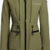 Khujo Parkas Parka Mi-saison Femme Olive -Khujo d3ebe60055772044642d1ef2ea7f2719