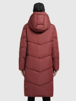 Khujo Manteaux Dhiver Manteau D’hiver Torino 3 Femme Rouge Rouille -Khujo d4f7e99945fef604fbe3e50302b6b2aa