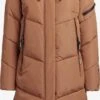 Khujo Manteaux De Mi-saison Manteau Mi-saison Sonje Femme Caramel -Khujo d8150c4e0bc66dfb26a2d2030d885305