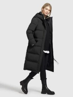 Khujo Manteaux Dhiver Manteau D’hiver Dakota Femme Noir -Khujo da0fe0b62085086927a5a1faa2c5e4d3