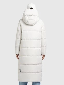 Khujo Manteaux De Mi-saison Manteau Mi-saison Soulani Femme Blanc Cassé -Khujo da381832e5eb51fa4c354051e24d58d1