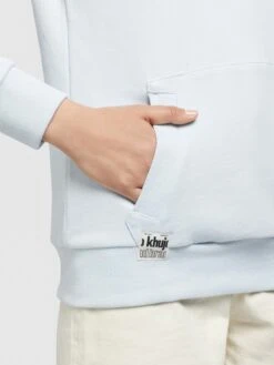 Khujo Sweats à Capuche Sweat-shirt Rhabea Femme Bleu Clair -Khujo ddd3510d24aedaa1fec0eb0543946a97