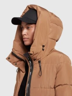 Khujo Manteaux Dhiver Manteau D’hiver Soulani Femme Ocre -Khujo df19c1ca01afc0693a075f61501c3a19