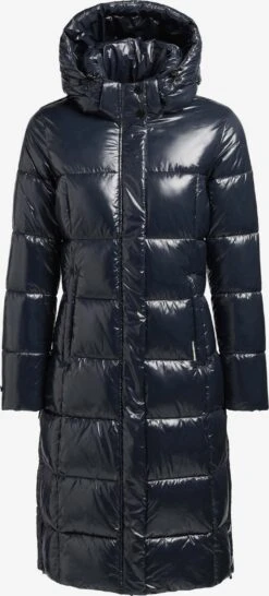 Khujo Manteaux Dhiver Manteau D’hiver Tonka Femme Bleu Foncé