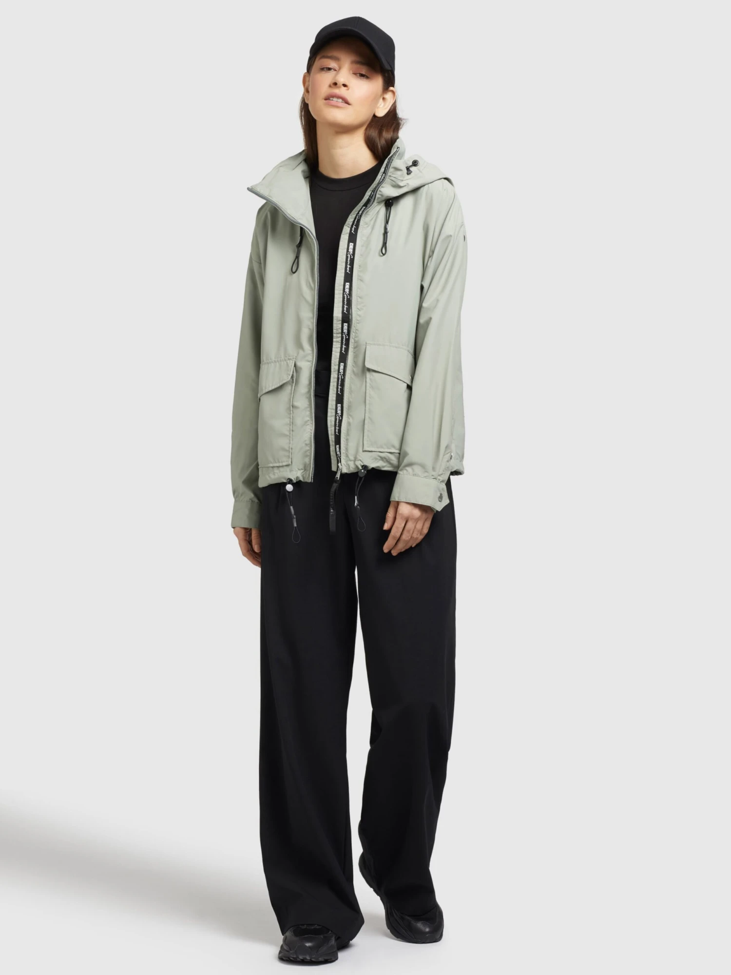 Khujo Vestes De Mi-saison Veste Mi-saison BLAIR Femme Vert Pastel 7 Khujo Vestes De Mi-saison Veste Mi-saison BLAIR Femme Vert Pastel – Image 5