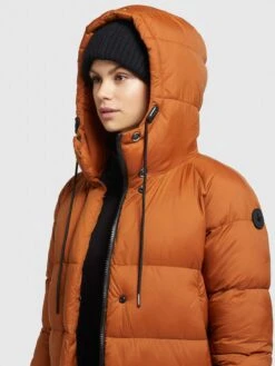 Khujo Manteaux Dhiver Manteau D’hiver LAMERA Femme Orange -Khujo e35fc50eec97084127024fabc9688967