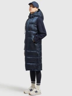 Khujo Vestes Sans Manches Gilet Tourin Femme Bleu Marine -Khujo e3e9c1d89977acdfc37165e2b67e51a0