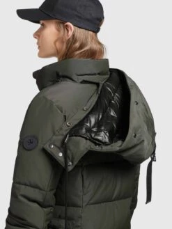Khujo Manteaux Dhiver Manteau D’hiver Cliv Femme Vert Foncé -Khujo e5b7619c2410c58727f1ab34b9458d20