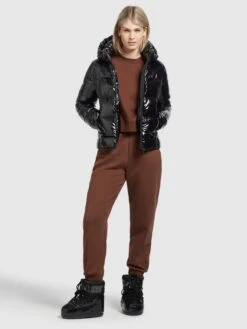 Khujo Vestes Dhiver Veste D’hiver Fala Femme Noir -Khujo e8c604c511d434f5f3d7194df8d979ef