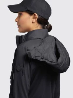 Khujo Vestes De Mi-saison Veste Mi-saison Dalis Matt Femme Noir -Khujo e90eb4dc065dc3d8dd98c66443fac194