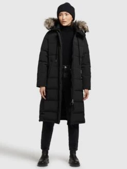 Khujo Manteaux Dhiver Manteau D’hiver LOLL Femme Noir 15 Khujo Manteaux Dhiver Manteau D’hiver LOLL Femme Noir -Khujo eab114175c0d6c2e9427c06a3c766364