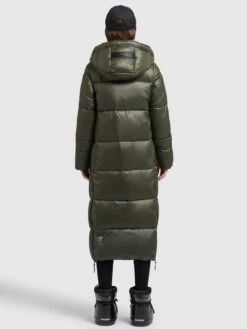 Khujo Manteaux Dhiver Manteau D’hiver Melona Femme Kaki -Khujo eb9cf442e584a60d3818331753ef604b