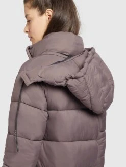 Khujo Manteaux Dhiver Manteau D’hiver Julina Femme Mauve -Khujo ebabc6f2732b0199f3aacab354f3ae98