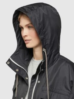 Khujo Vestes De Mi-saison Veste Mi-saison PRAYATA Femme Gris Foncé -Khujo ecc78a43f0f057164bf6bdda262a3c5f