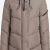 Khujo Vestes Dhiver Veste D’hiver Jordis 4 Femme Taupe -Khujo f0cdcb41ea08a36550e62f50679cabce