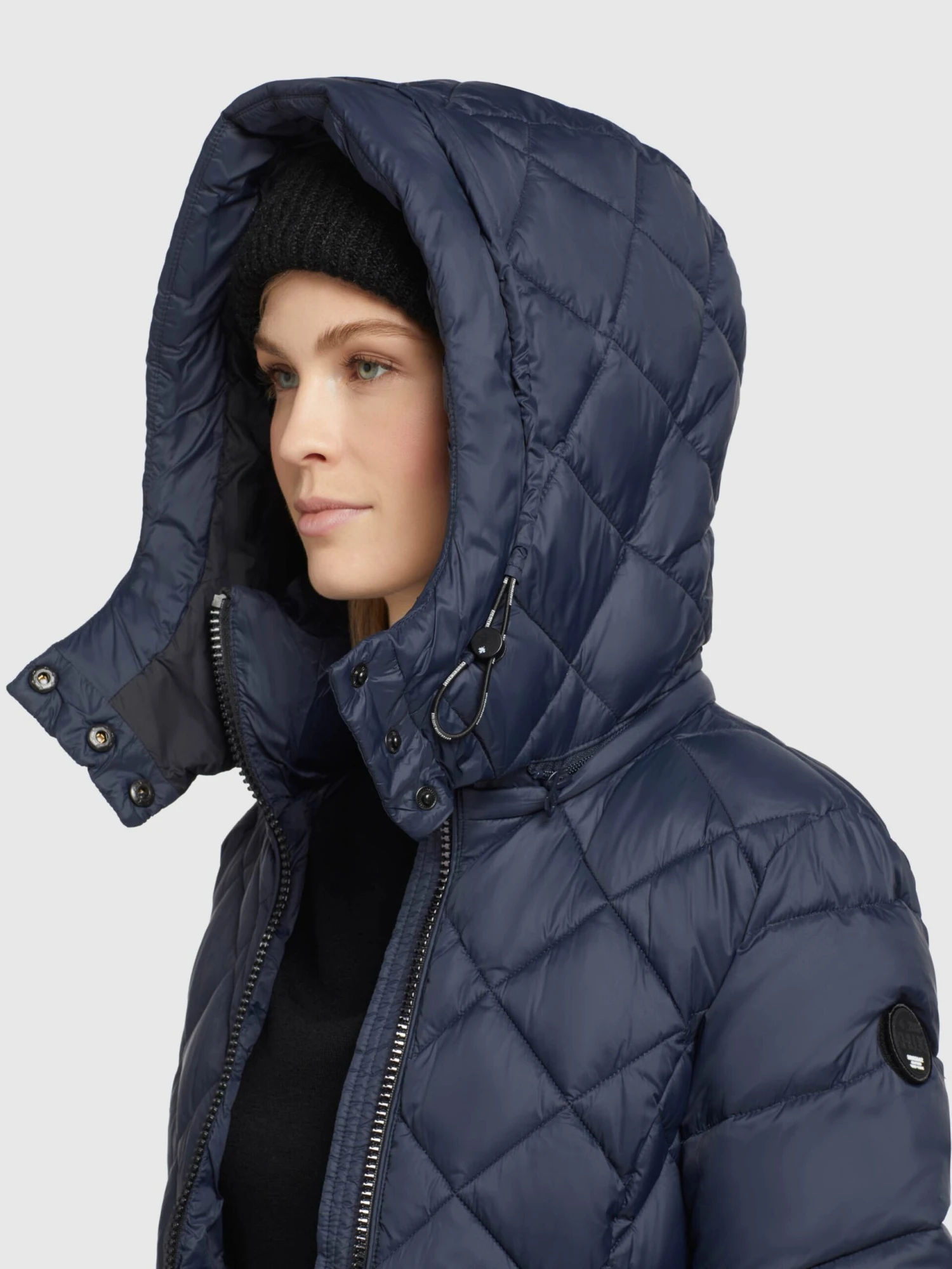 Khujo Manteaux De Mi-saison Manteau Mi-saison Aneth Femme Bleu Marine 9 Khujo Manteaux De Mi-saison Manteau Mi-saison Aneth Femme Bleu Marine – Image 7