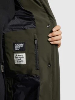 Khujo Manteaux De Mi-saison Manteau Mi-saison Namita Femme Vert Foncé 17 Khujo Manteaux De Mi-saison Manteau Mi-saison Namita Femme Vert Foncé -Khujo f12c6eee1bb857a90f14404db6abe248