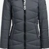 Khujo Manteaux De Mi-saison Manteau Mi-saison Fitt Light Femme Gris Foncé -Khujo f1c036a1fa503278b984b3b901b4b30a