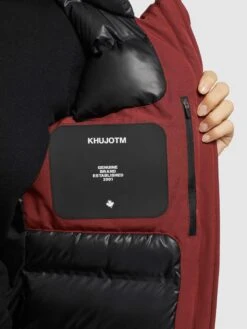 Khujo Vestes Dhiver Veste D’hiver Viona 3 Femme Rouge Rouille -Khujo f534ee4f720b6cb1022286d7537f3577