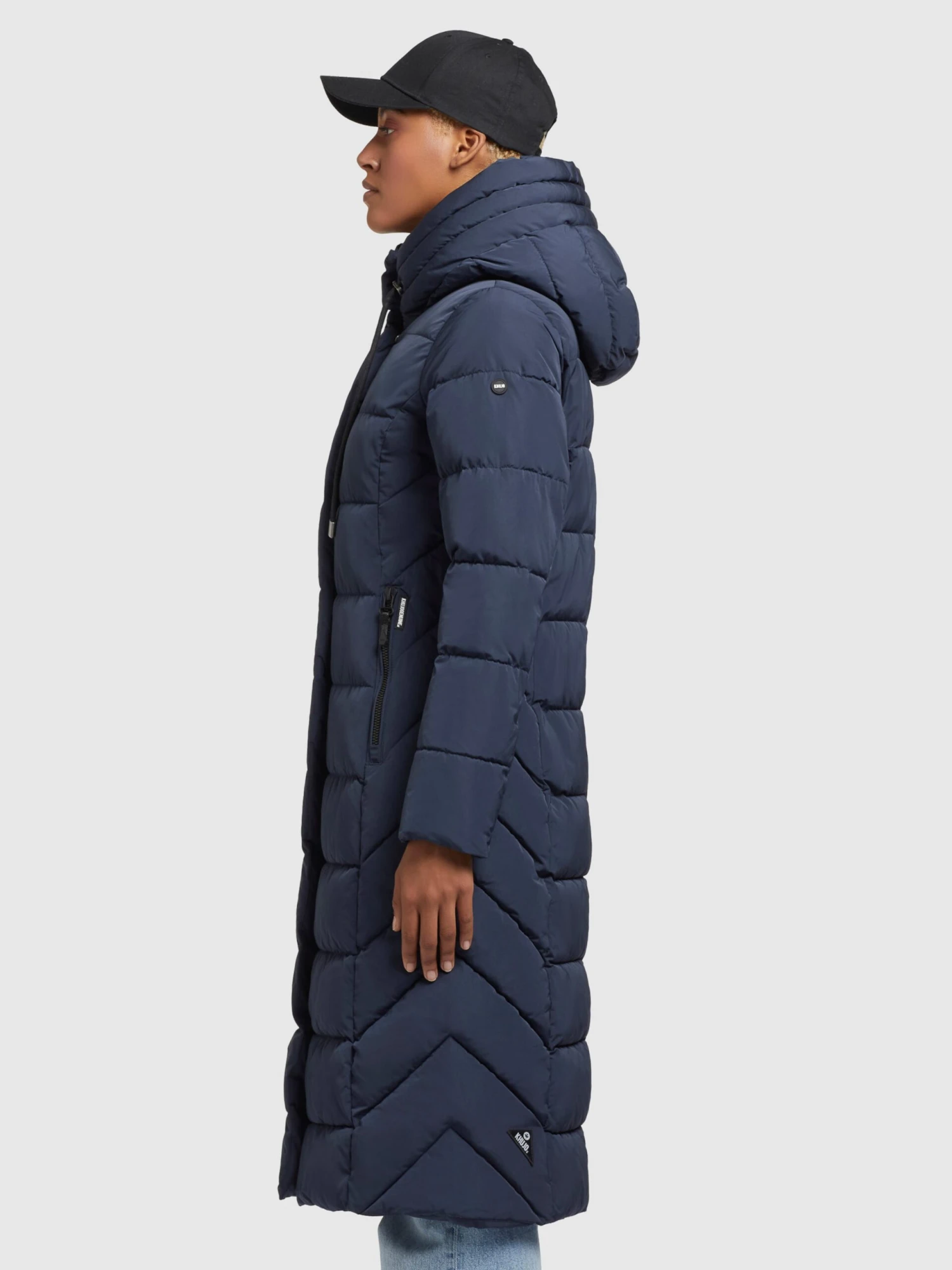 Khujo Manteaux Dhiver Manteau D’hiver Gamber Femme Bleu Foncé 7 Khujo Manteaux Dhiver Manteau D’hiver Gamber Femme Bleu Foncé – Image 5