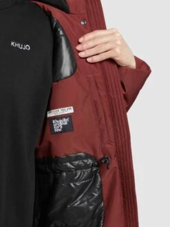 Khujo Manteaux Dhiver Manteau D’hiver Cliv Femme Rouge Rouille -Khujo faf32fe6f4579c66741f55b3c8c669e6