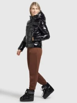 Khujo Vestes Dhiver Veste D’hiver Fala Femme Noir -Khujo fcb3767ea261a5477a1325f7f3421492