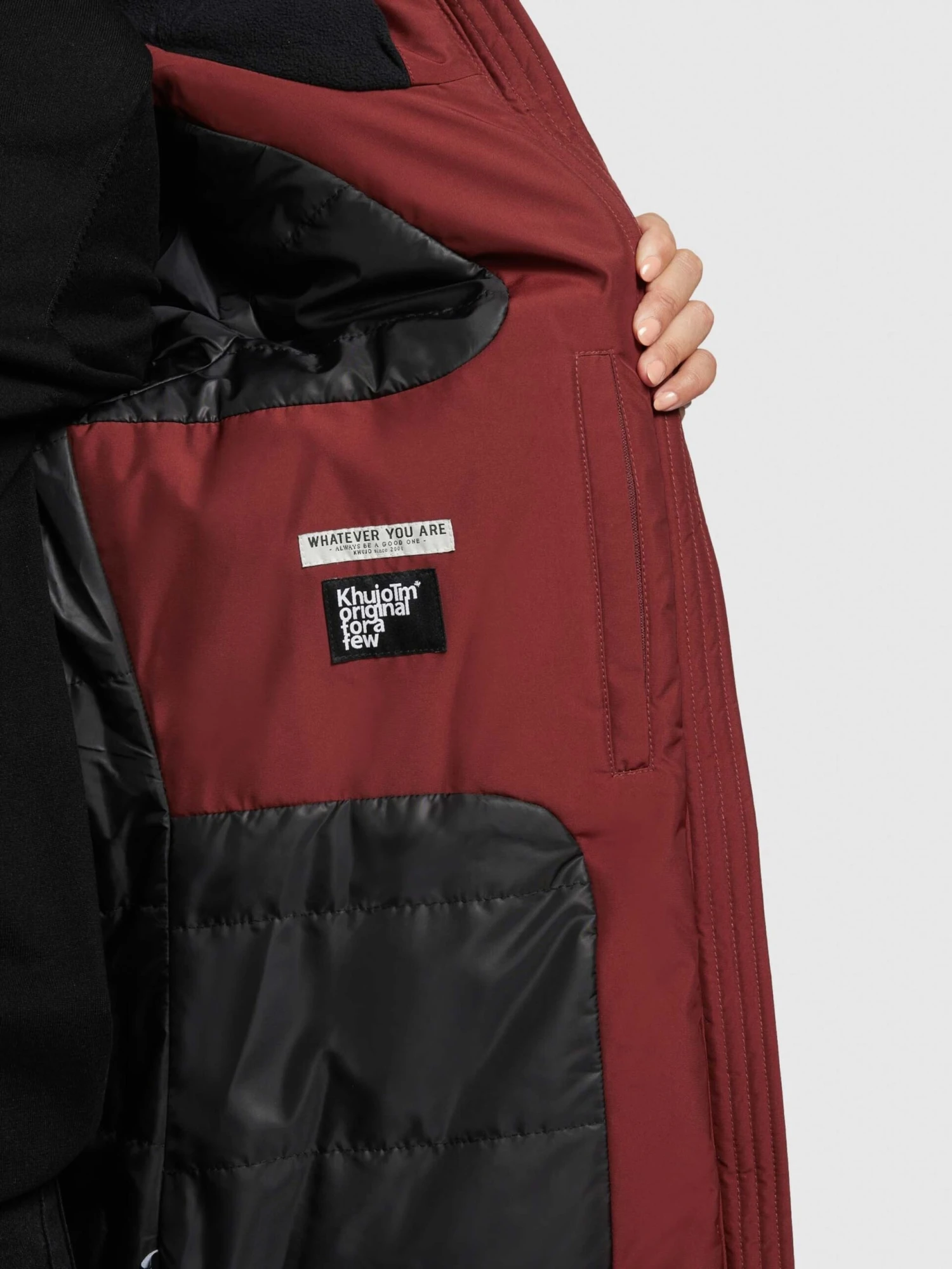 Khujo Manteaux Courts Manteau Mi-saison Amaray 3 Femme Rouge Rubis 9 Khujo Manteaux Courts Manteau Mi-saison Amaray 3 Femme Rouge Rubis – Image 7