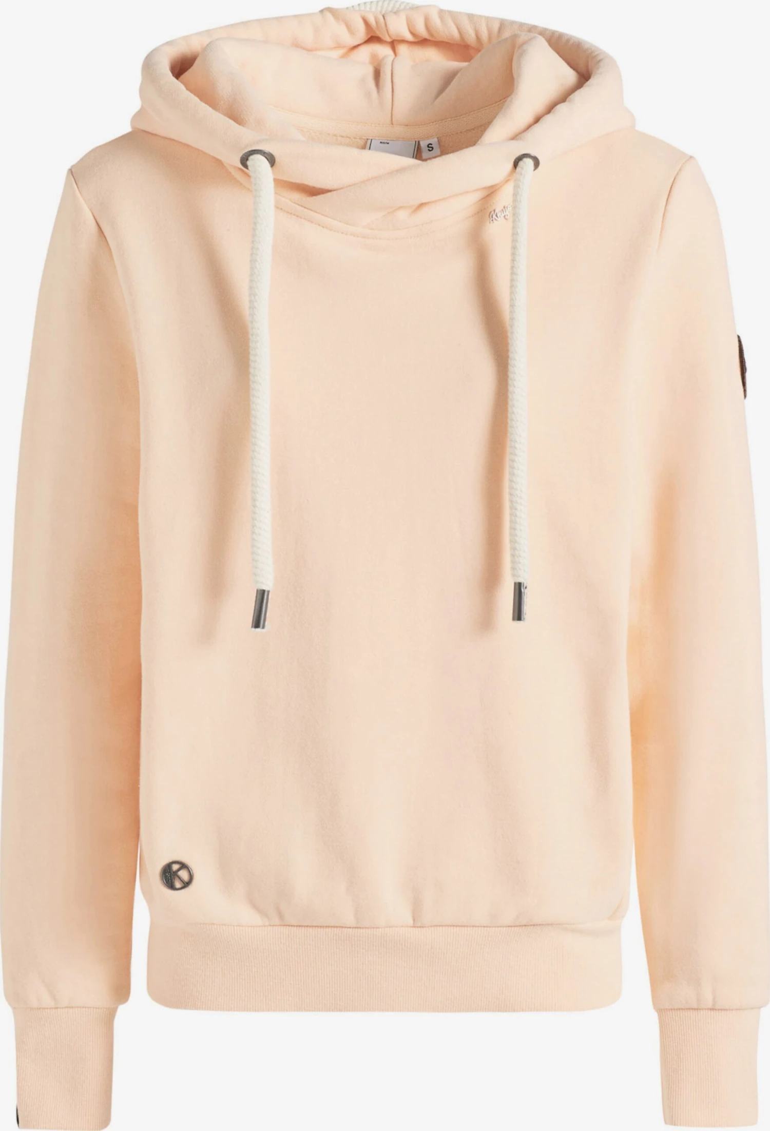 Khujo Sweats à Capuche Sweat-shirt Tesia Femme Pêche